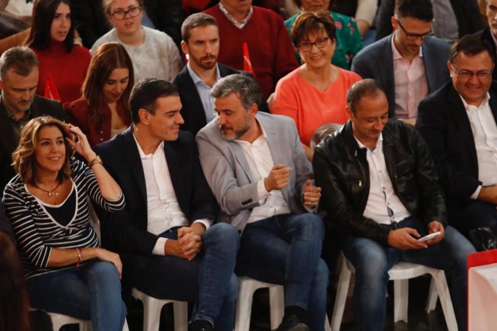 Mitin de Pedro Sánchez en Torremolinos en la campaña del 10-N-