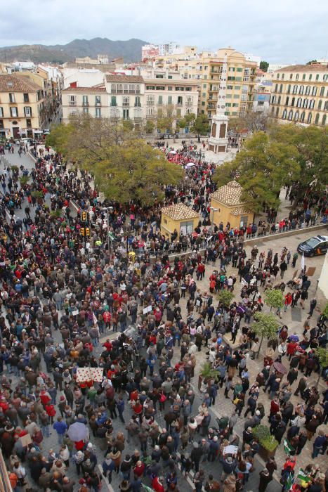 Concentración en Málaga por unas pensiones "dignas"