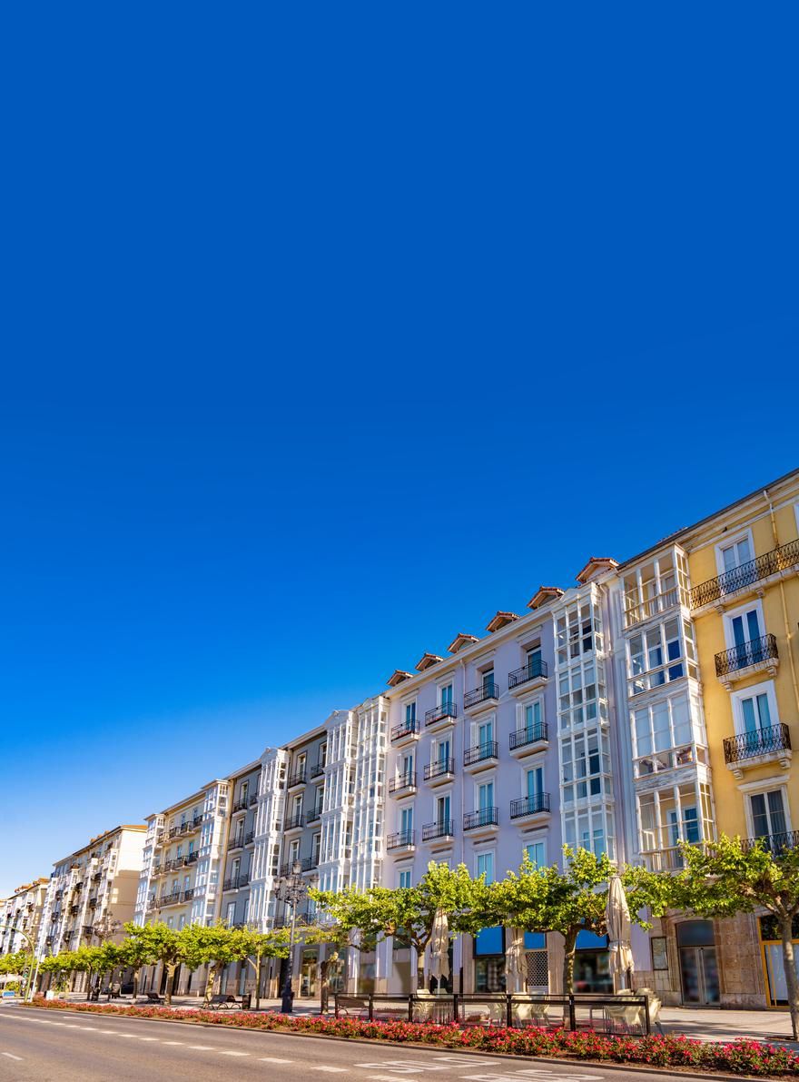 Paseo de Pereda en Santander.