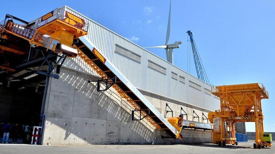 Inauguración de terminal de la empresa Yecasa en el Puerto de Arinaga