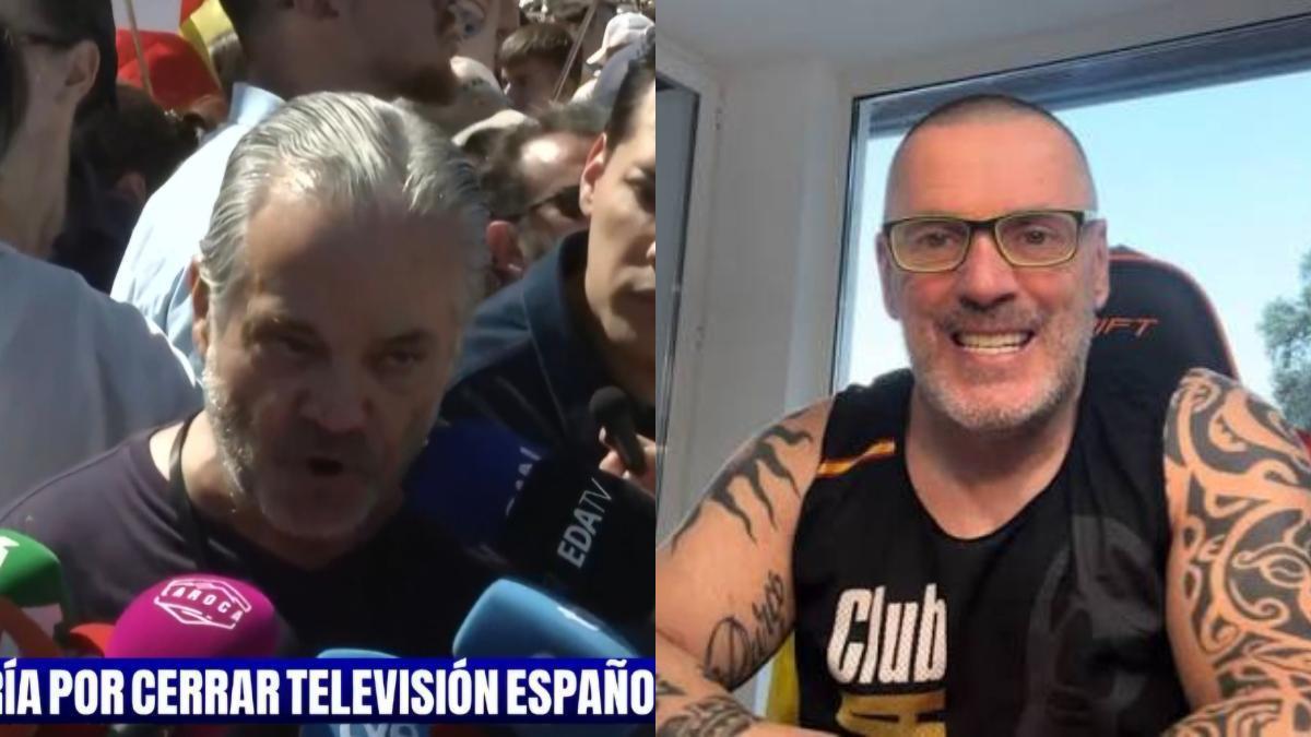 Desokupa y Marcos de Quinto contra TVE: insultos de "payasa" a una reportera y amenazas de cierre "en tres meses"