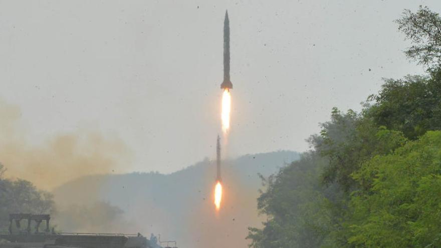 Corea del Norte continúa con sus prácticas nucleares.