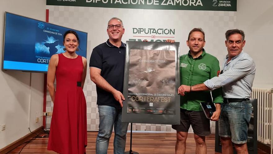 Acto de presentación la tercera edición de Corterafest en la Diputación Provincial de Zamora.