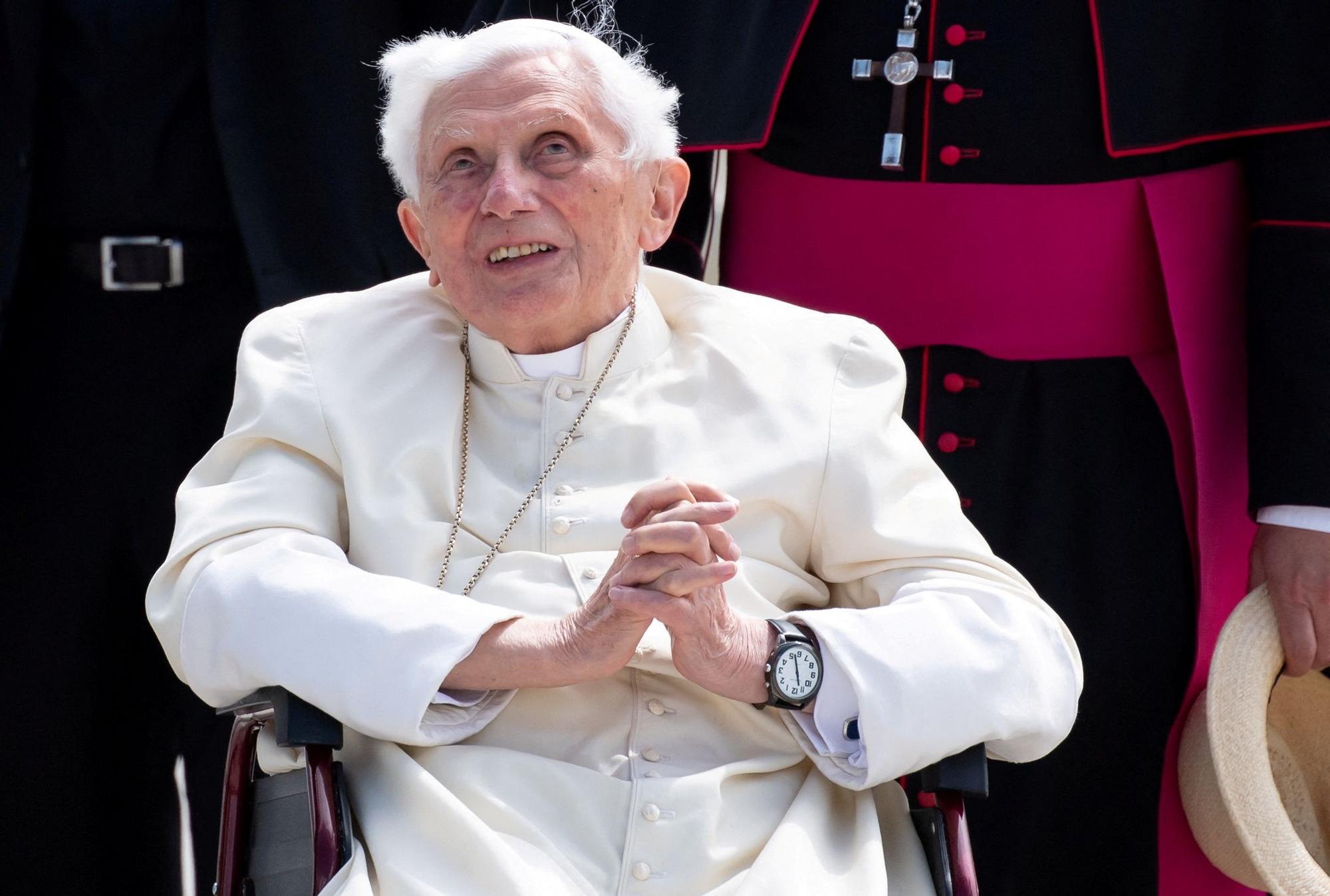 El expapa Benedicto XVI.