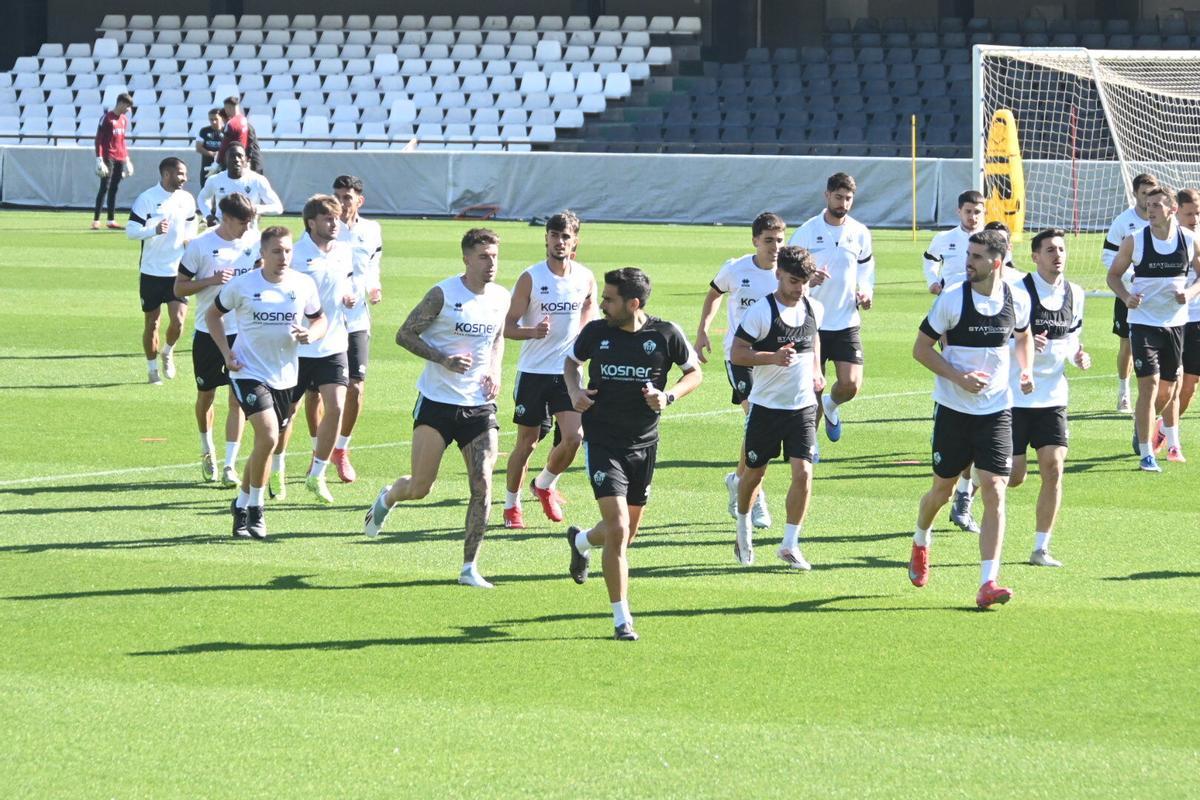 Entrenamiento del CD Castellón