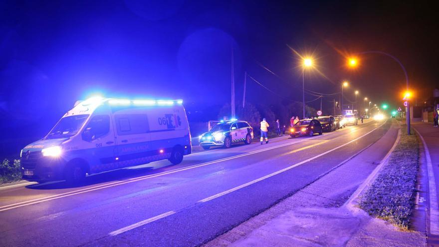 Un herido en un accidente múltiple en Vilanova