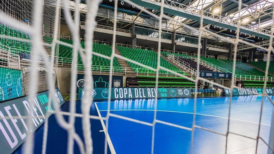 Cáceres disfruta de la última Copa del Rey de fútbol sala