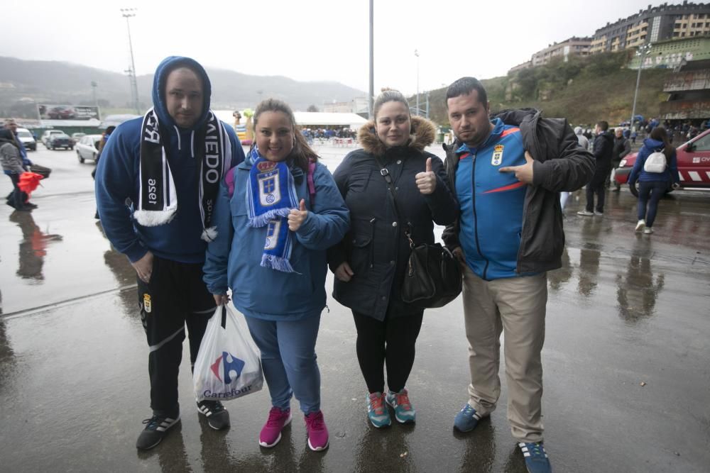 La afición azul apoya a su equipo