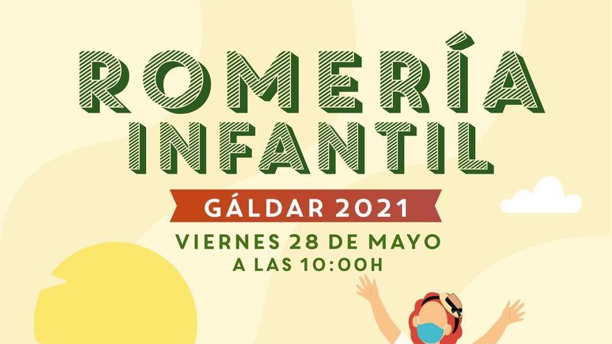 Cartel de la romería infantil