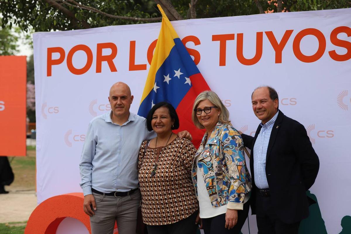 Ciudadanos, con sus candidatos venezolanos