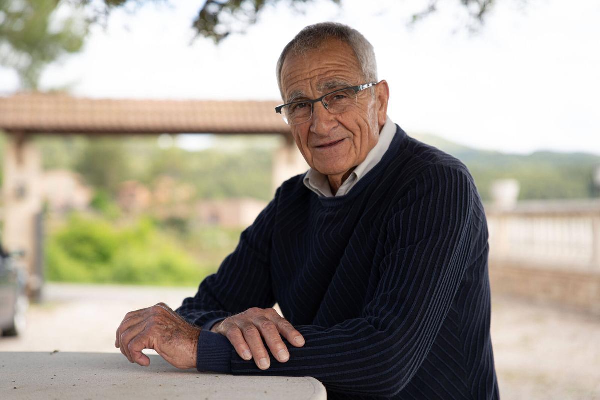 Josep Pesarrodona, amb la Colnago 3ttt que va guanyar la Volta a Espanya