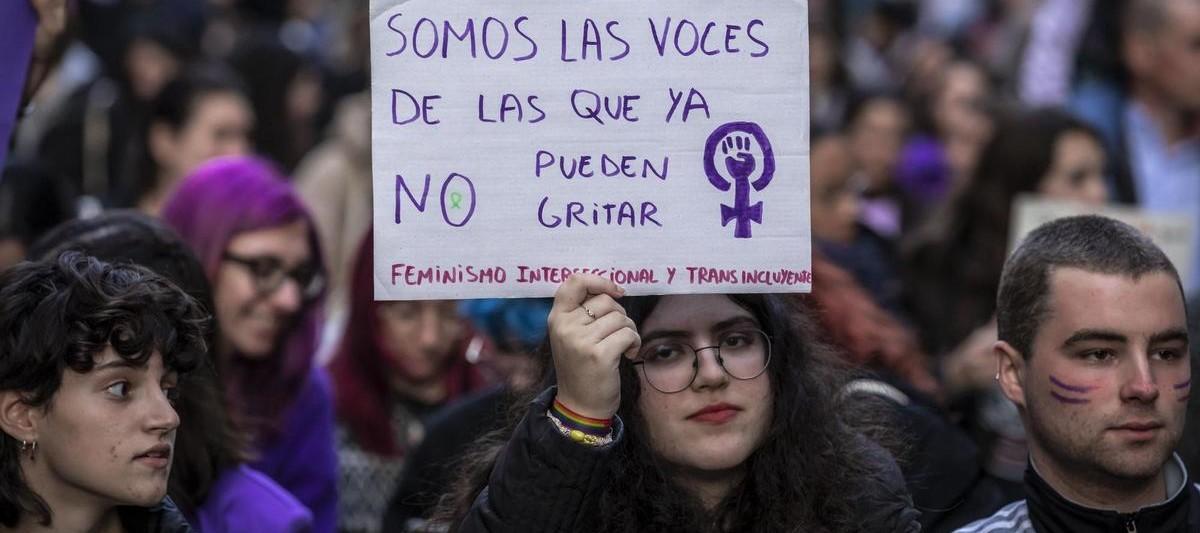 Archivbild von einer Demo zum Weltfrauentag in Palma.