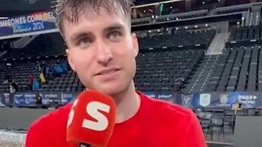 Rafa Villar, campeón de la Copa con el Baskonia a los 21 años, habla sobre lo que más importa en este tipo de momentos.