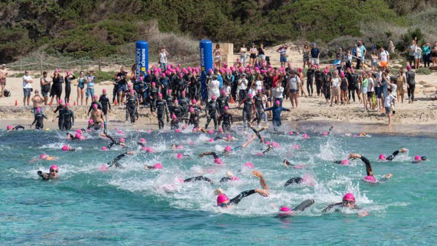 La Marnaton eDreams Formentera by Baleària reúne a 600 nadadores