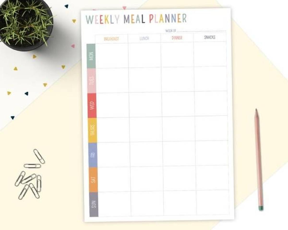 Planificador semanal de comidas
