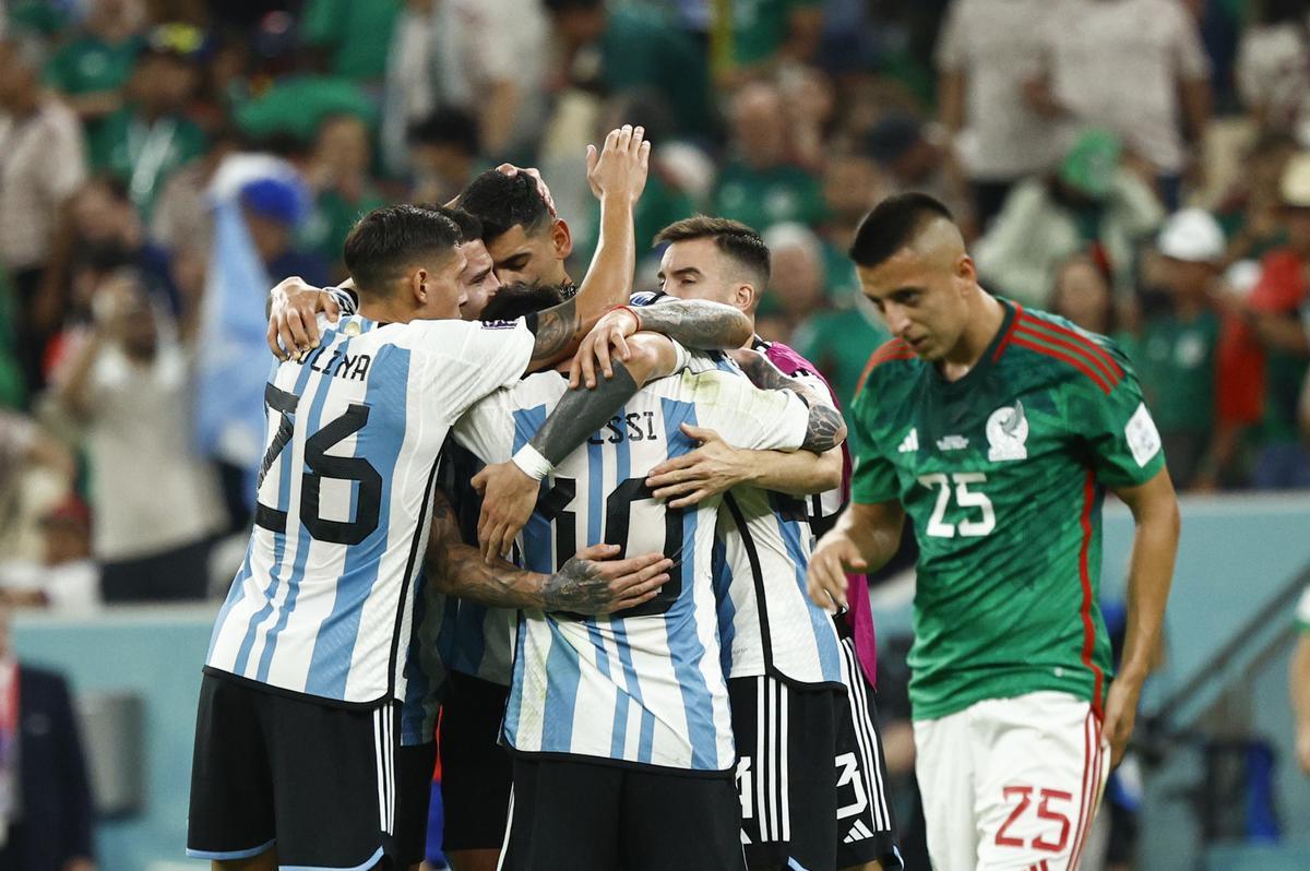 Partido Argentina-México del Mundial