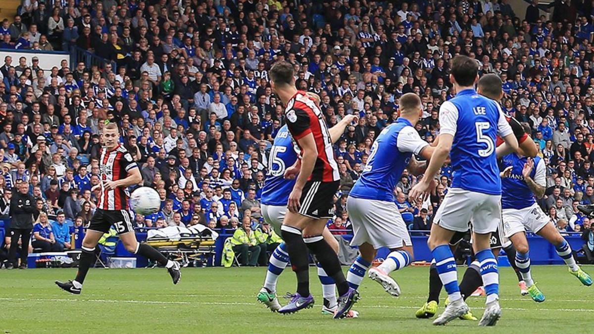 Imagen del derbi vivido en Hillsborough