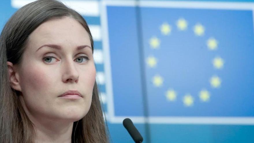 La nueva primera ministra de Finlandia, Sanna Marin.