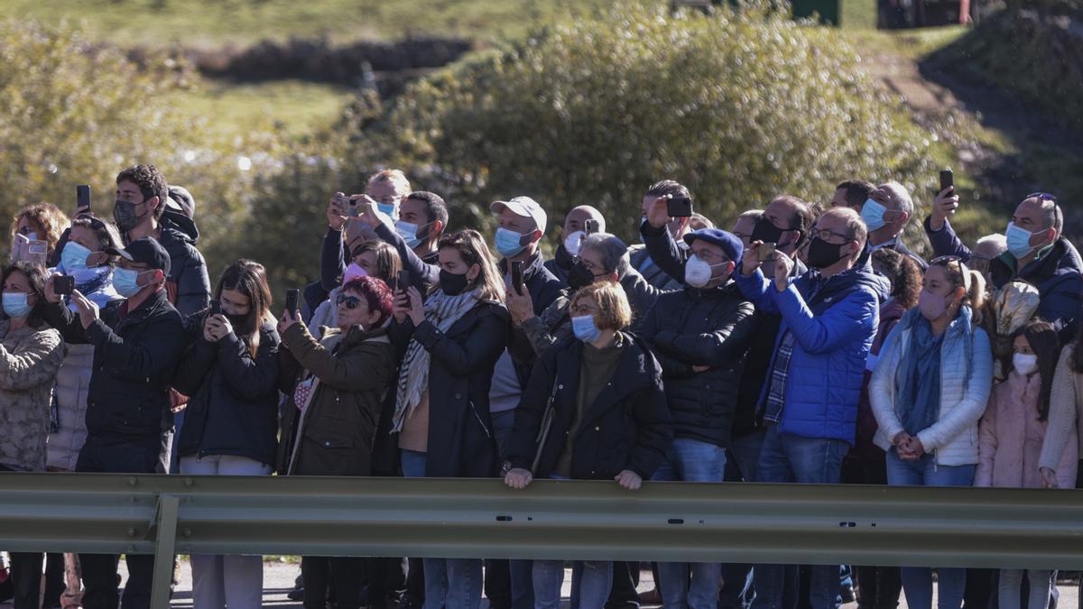 Pueblo Ejemplar 2021: La Familia Real visita Santa María del Puerto, en Somiedo