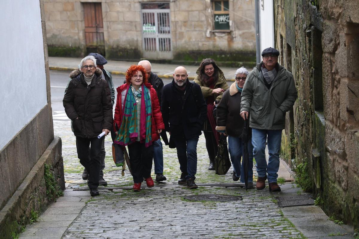 El BNG mostró su rechazo a los depósitos de betún del Puerto de Vilagarcía