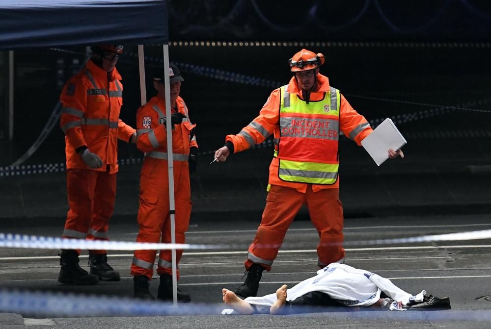 Varias personas apuñaladas en la ciudad australiana de Melbourne.