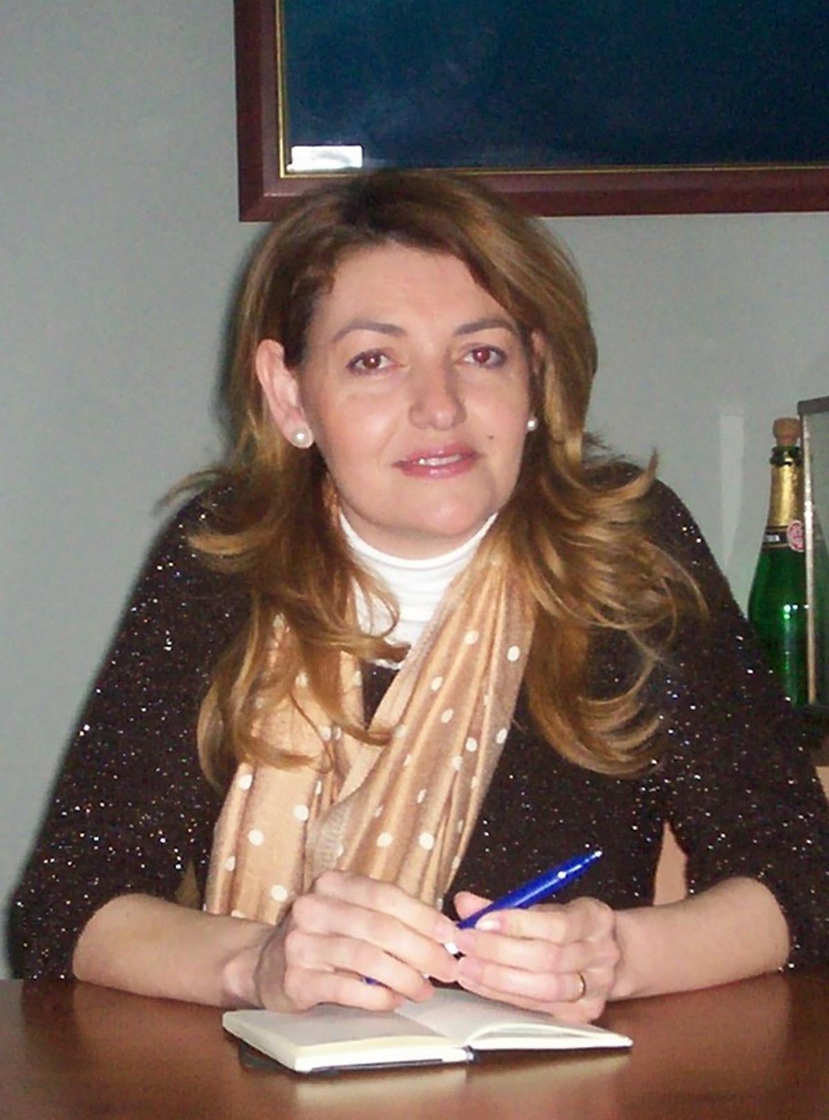 Mª Fernanda Vidal, secretaria del club.