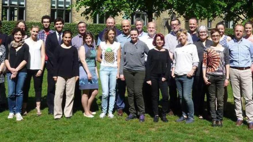 Los participantes de las quince entidades socias del proyecto, durante la reunión científica mantenida la pasada semana en Copenhague.