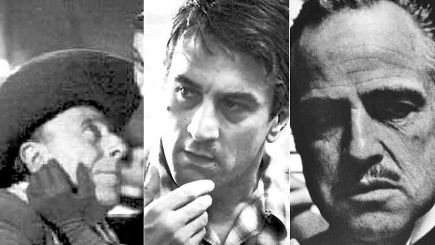 El elenco de actores que forman parte de la parodia de ´Estellencs.TV´ desde Marlon Brando a De Niro.