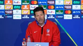 Simeone: "Arbeloa está trabajando muy bien, los resultados hablan por sí solos"