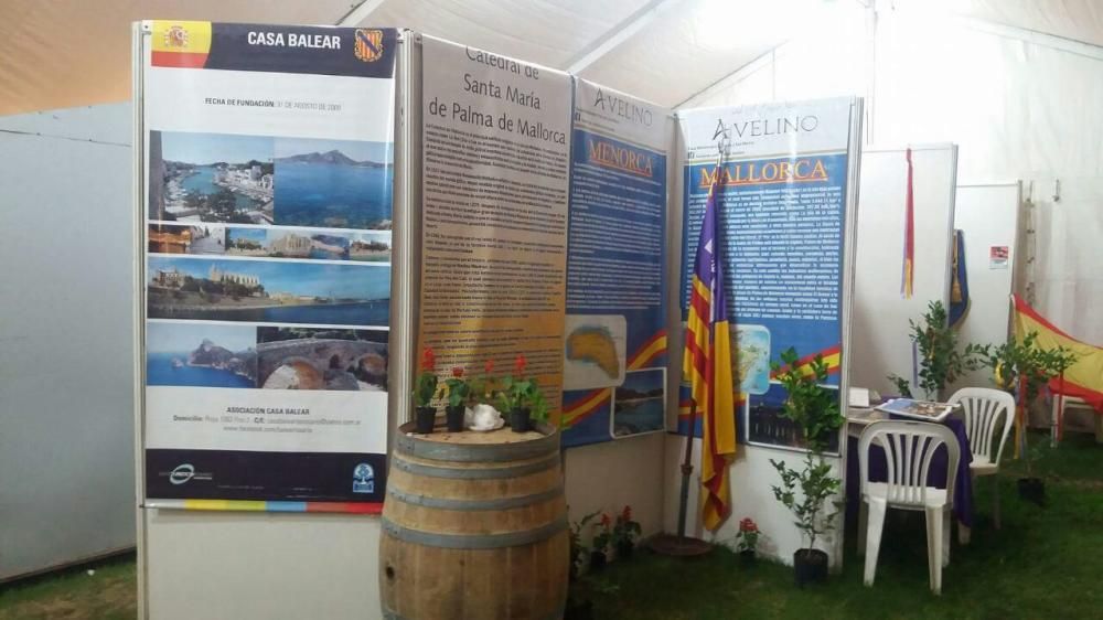 La casa balear de Rosario en la 32º Fiesta Nacional de Colectividades en Argentina