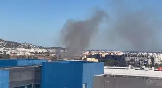 Controlado el incendio en ses Feixes de Ibiza