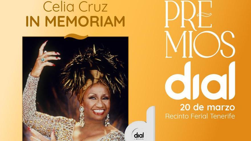 Celia Cruz obtendrá el Premio Dial In Memorian.