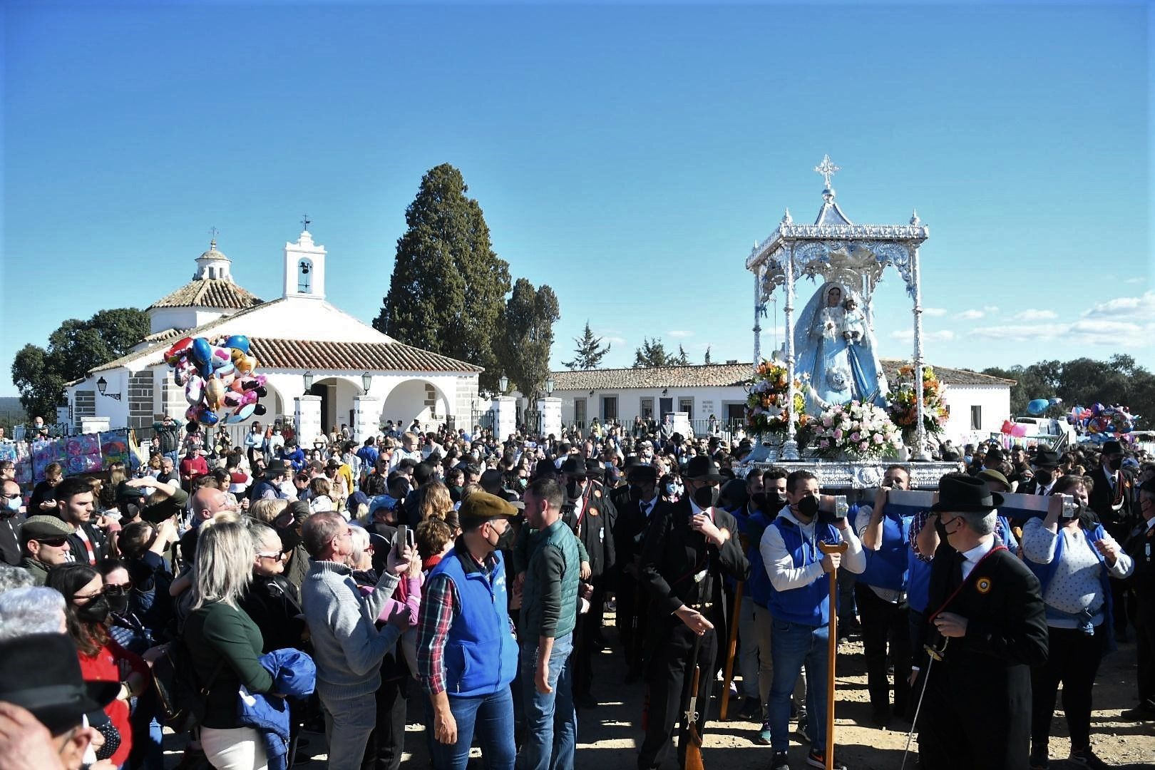 La romería de la Virgen de Luna regresa tras la pandemia