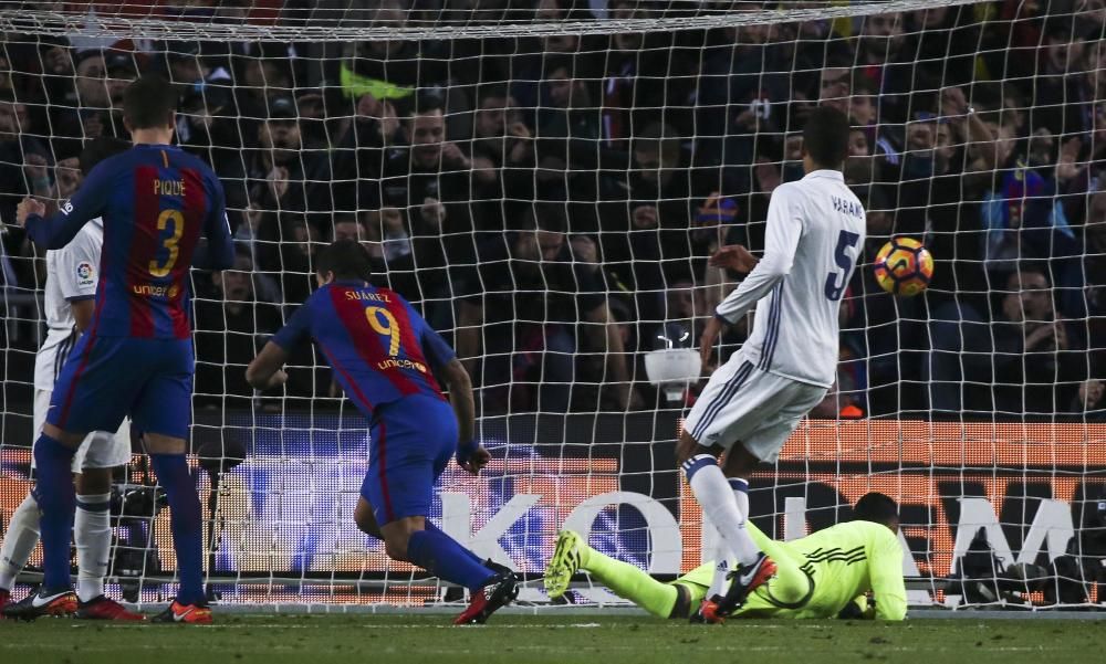 El Barcelona - Real Madrid, en imágenes