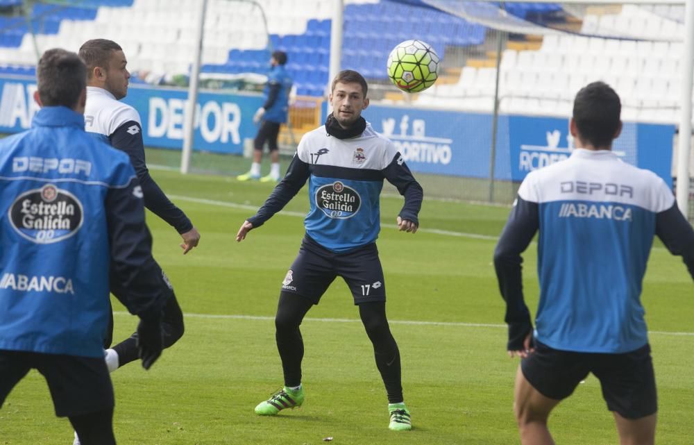 Última sesión antes de visitar el Vicente Calderón