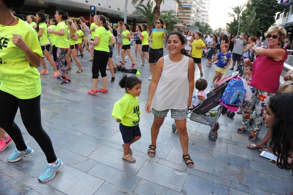 Zumba en la Avenida Libertad