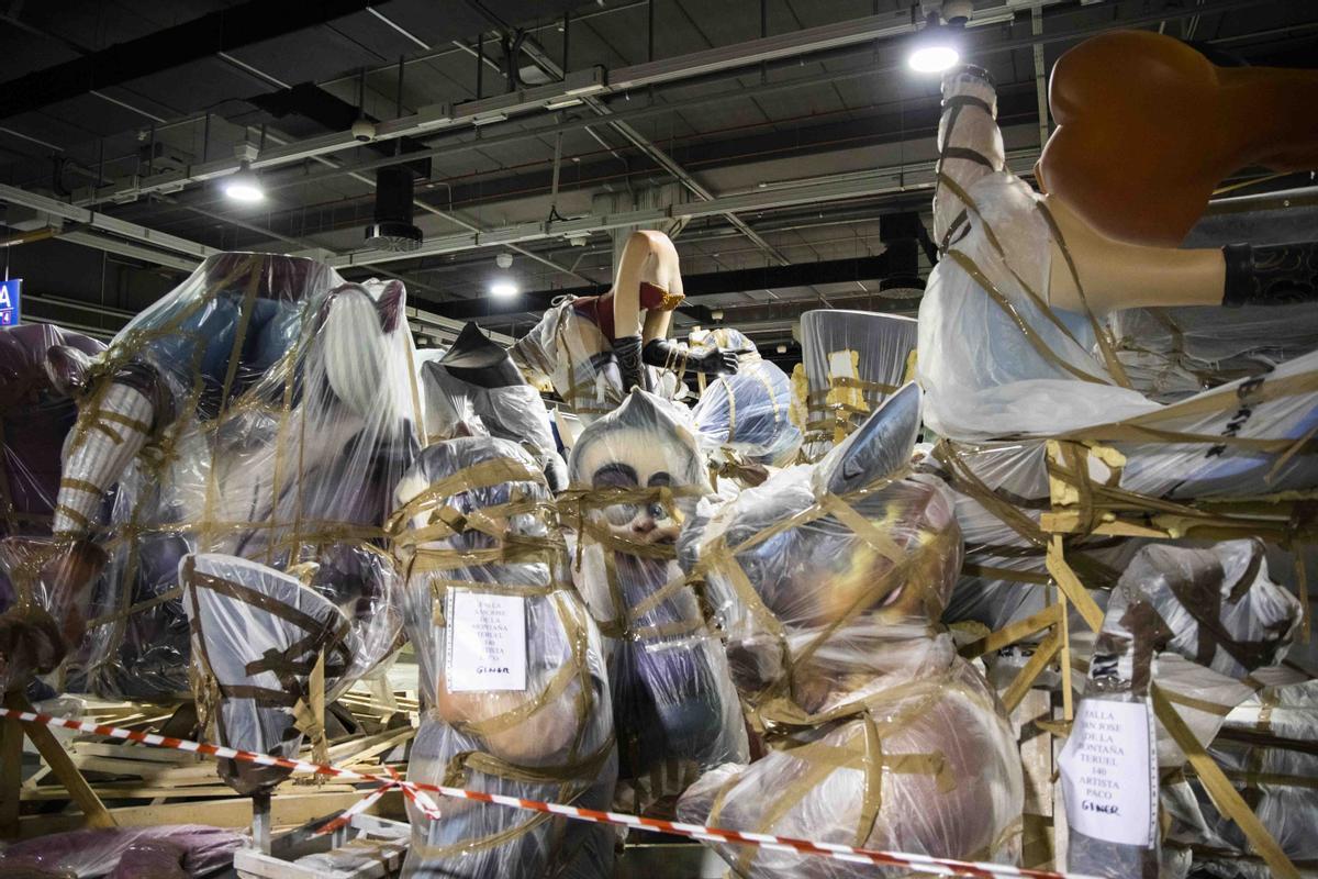 Cuenta atrás para la salida de las Fallas de Feria Valencia