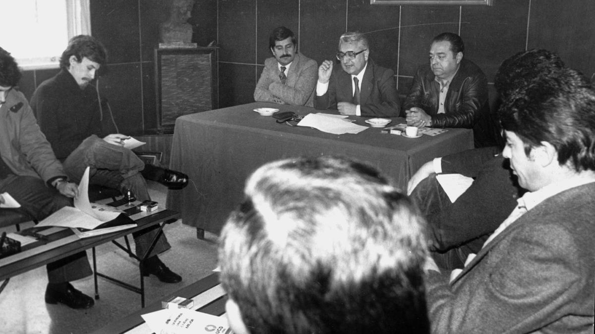Víctor Moro, durante una rueda de prensa. // FDV