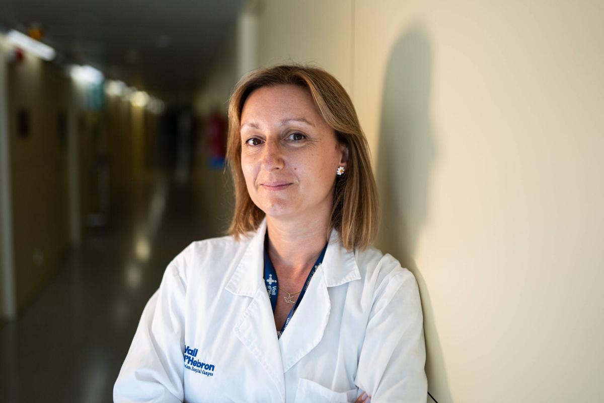 Andreea Ciudin, endocrina en el Hospital Vall d'Hebron de Barcelona.