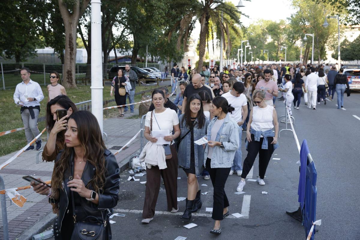 Miles de asistentes en el parque de los Hermanos Castro
