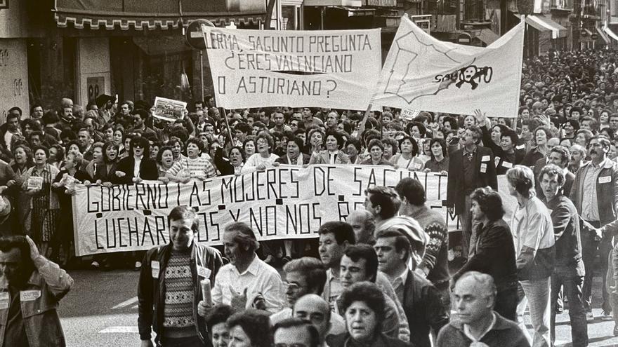 40 años de la huelga general contra el cierre de los Altos Hornos en el Port de Sagunt