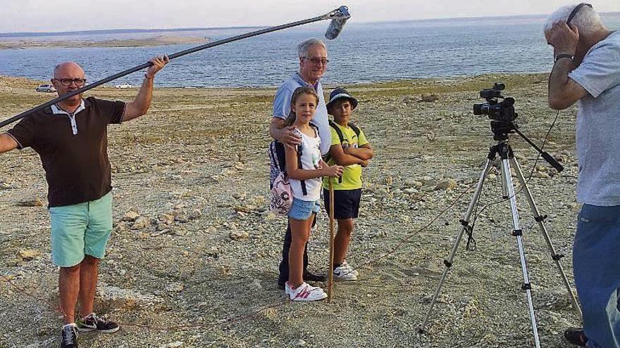 Rodaje del documental sobre Argusino.