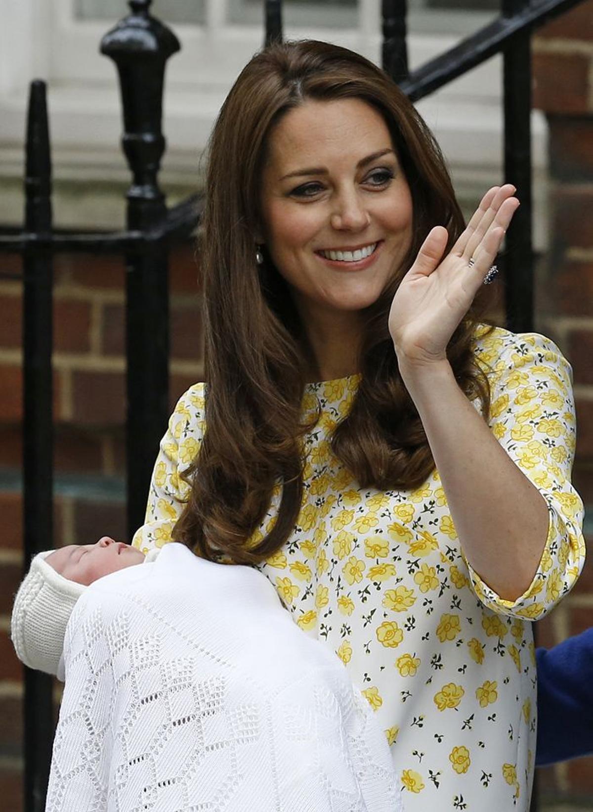 Kate Middleton con la pequeña