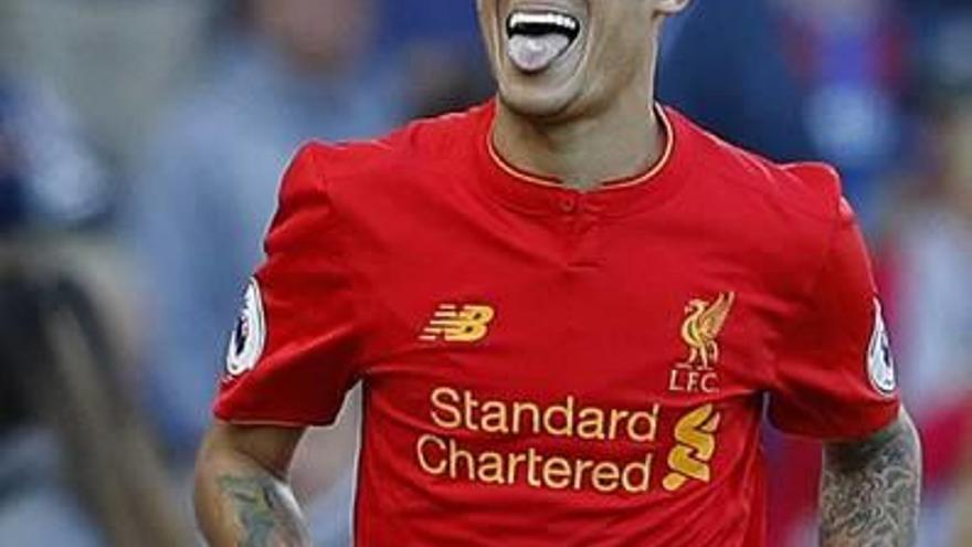 Coutinho juga al Liverpool des de l&#039;estiu del 2013.