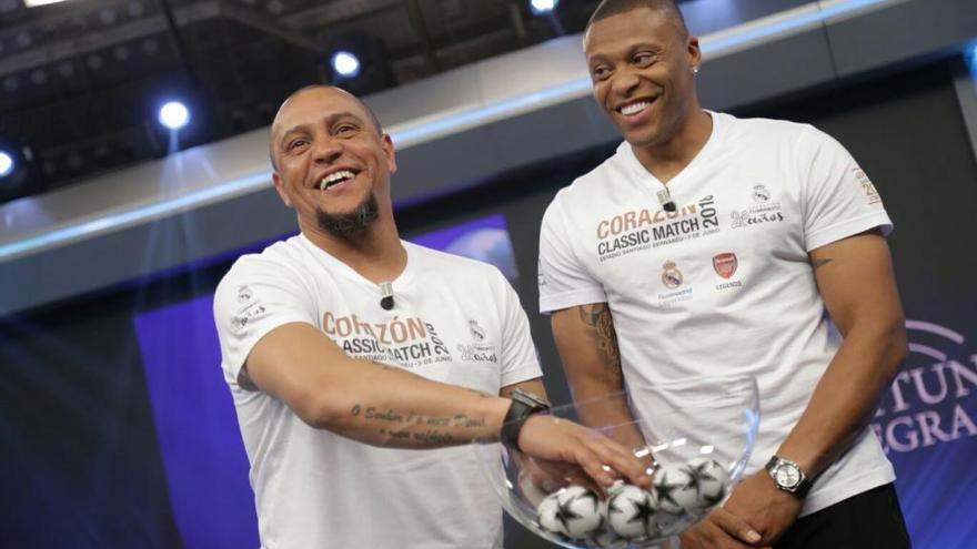 Roberto Carlos y Julio Baptista, en &#039;El Hormiguero&#039;