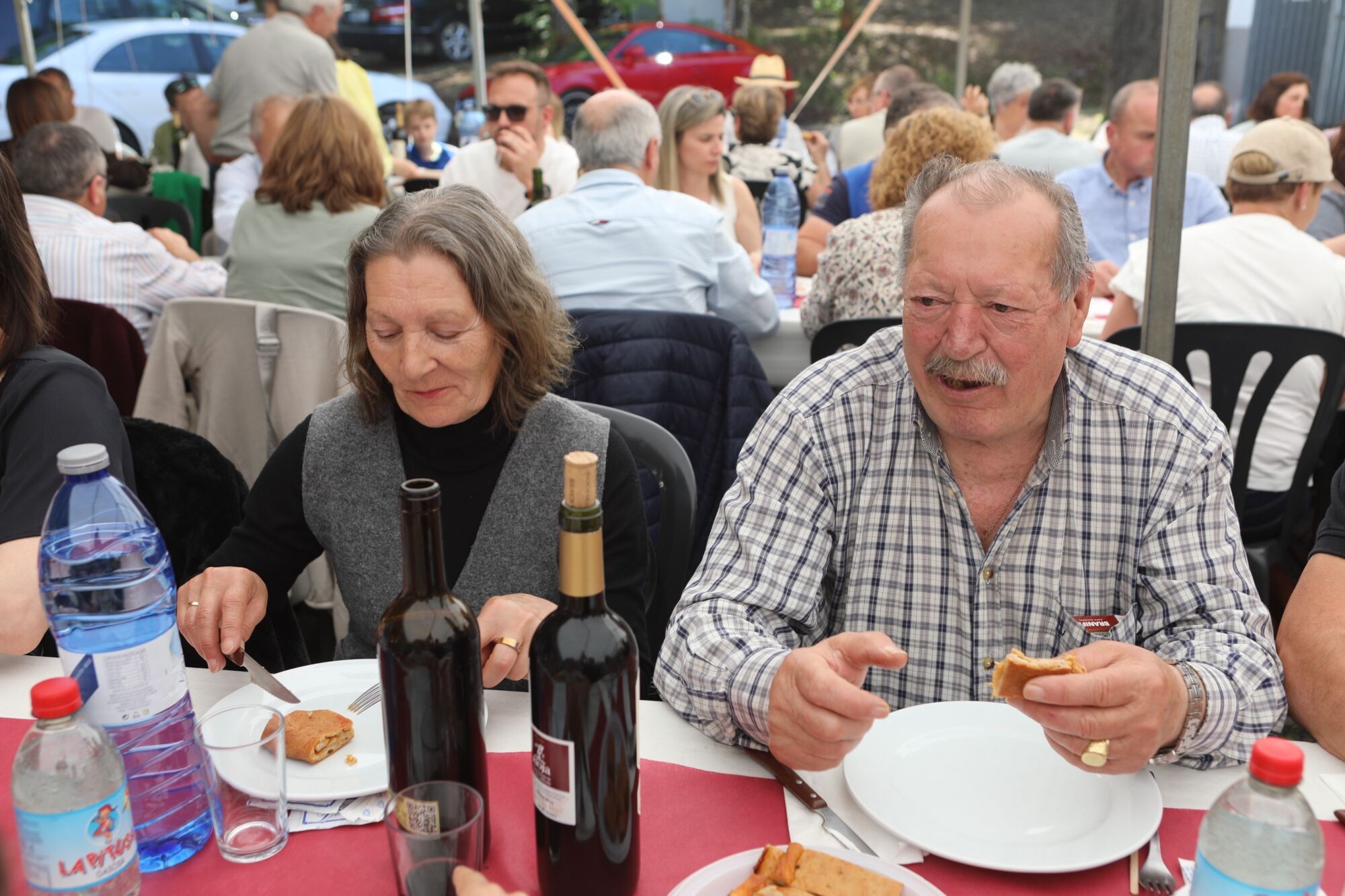 La XIII Romaría Enxebre Gastronómica de San Marcos reúne a casi 400 vecinos y visitantes