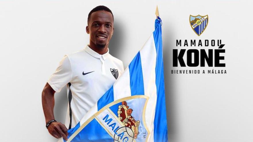 Mamadou Koné, nuevo fichaje del Málaga CF