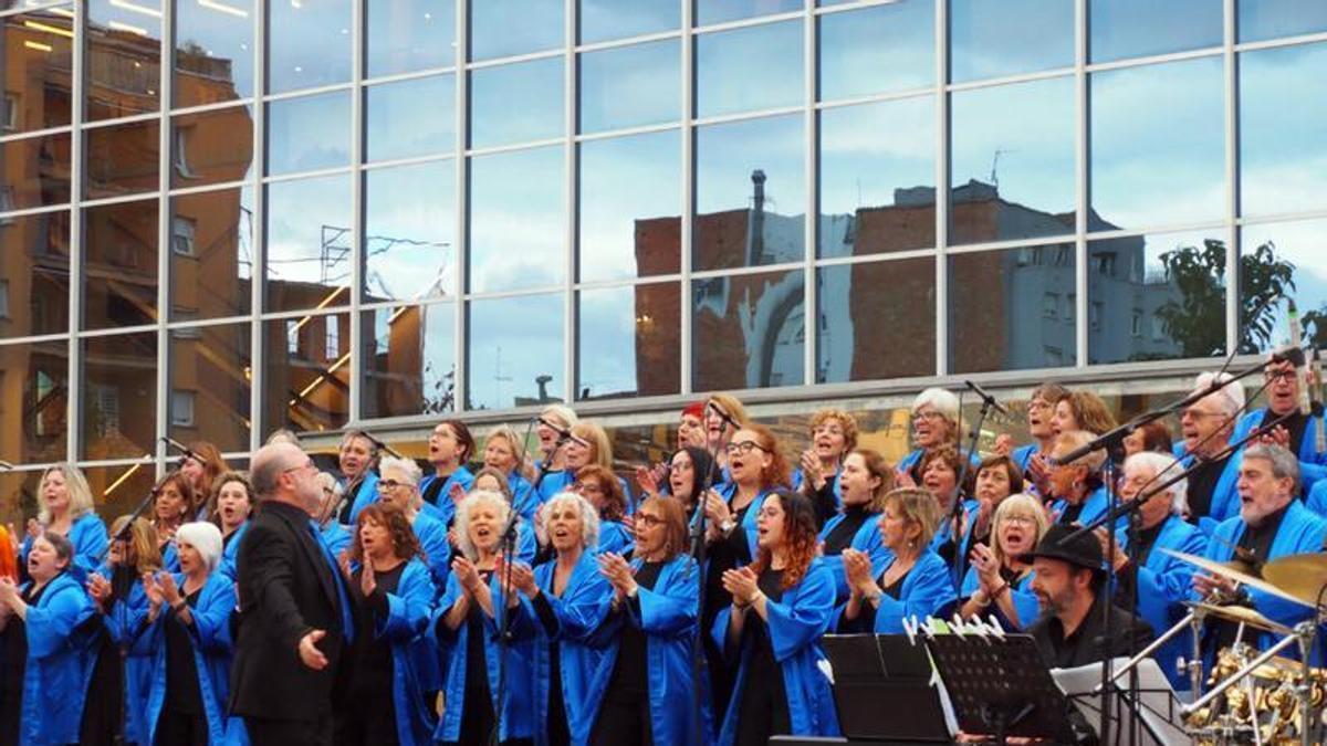 El Cor Gospel Girona en un concert aquest 2026.