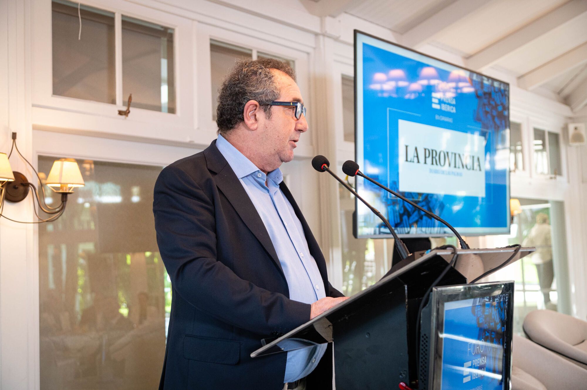 Foro de El Día y La Provincia con el consejero de Transición Ecológica y Energía, Mariano Hernández Zapata.

