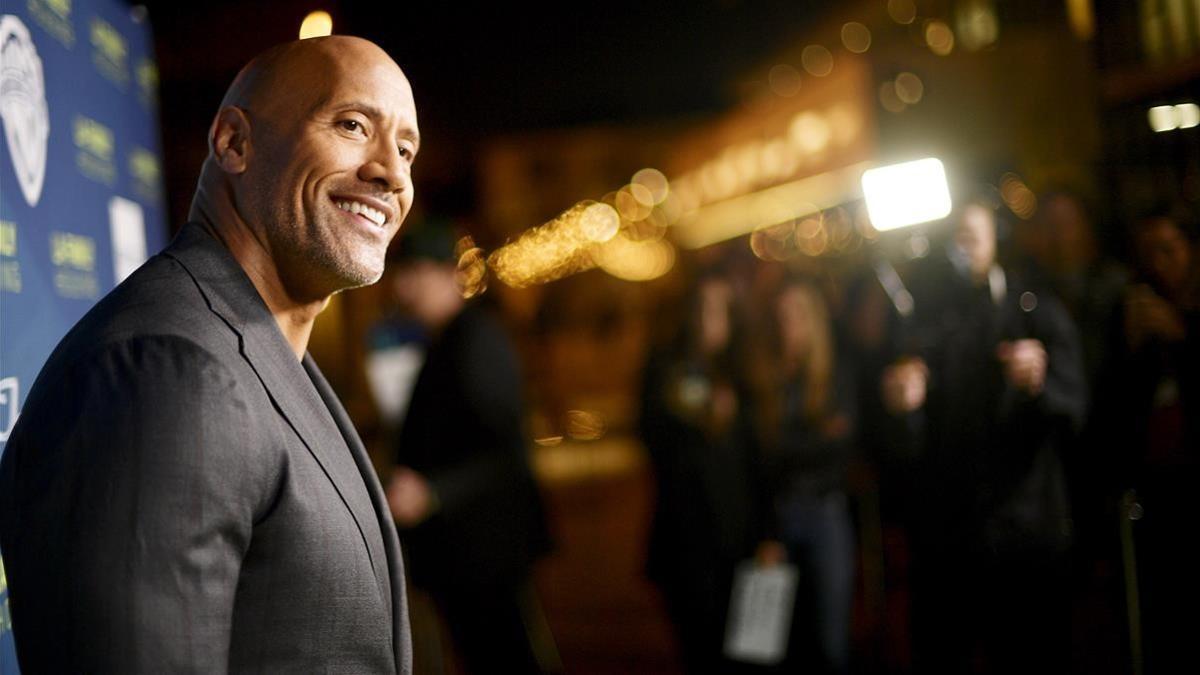 Dwayne Johnson, en Hollywood, el pasado 5 de abril